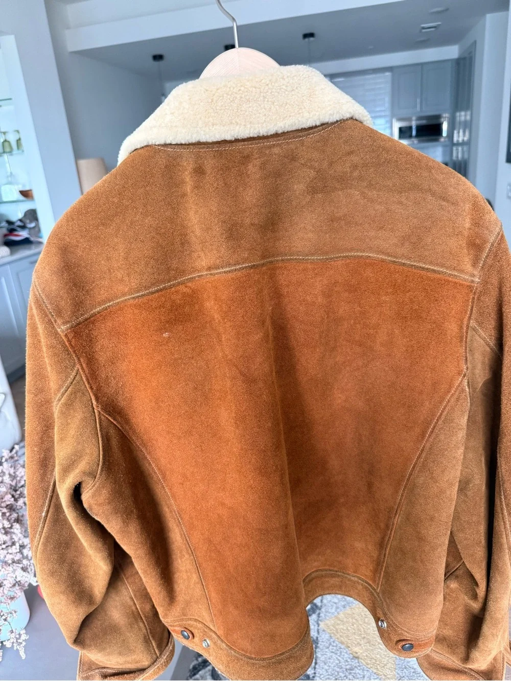 Buck Mason suede field